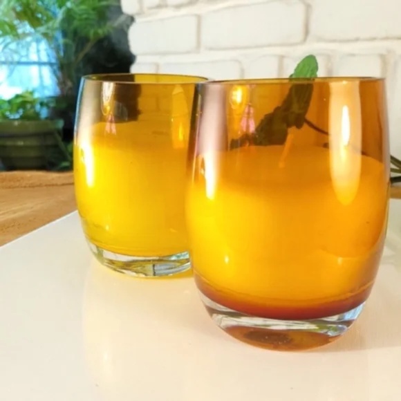 Northern Lights Other - Curved Jar Minimalist Candles Jeweltone Topaz